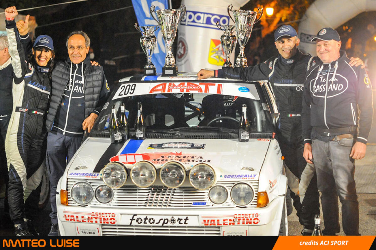 Luise strabiliante, secondo anche al Targa Florio - 