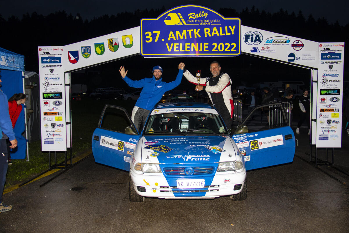 Grendene-Lamanda/Gorizia Corse secondi di Mitropa Club al rally Velenje - 