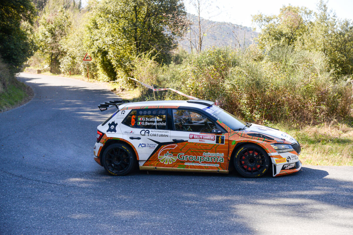 Scattolon all'edizione 106 della Targa Florio - 