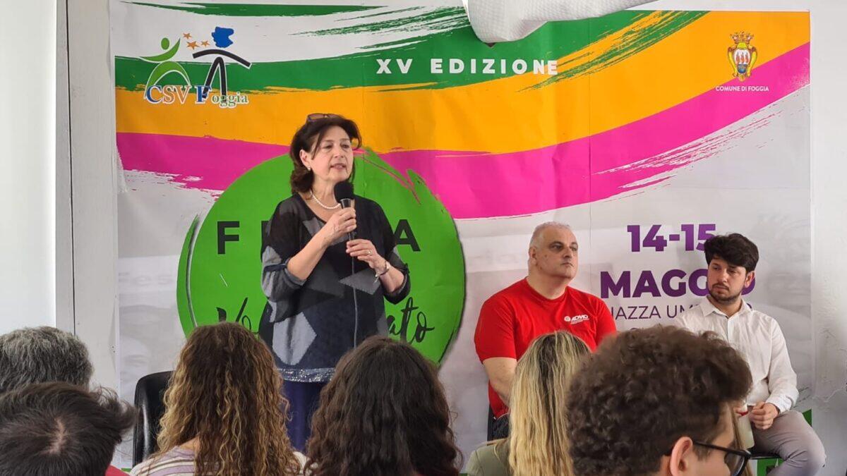 Maria Nobili (Aido Foggia): 'Serve più sinergia in questa generosa provincia' - Maria Nobili (Festa Volontariato Foggia 2022)
