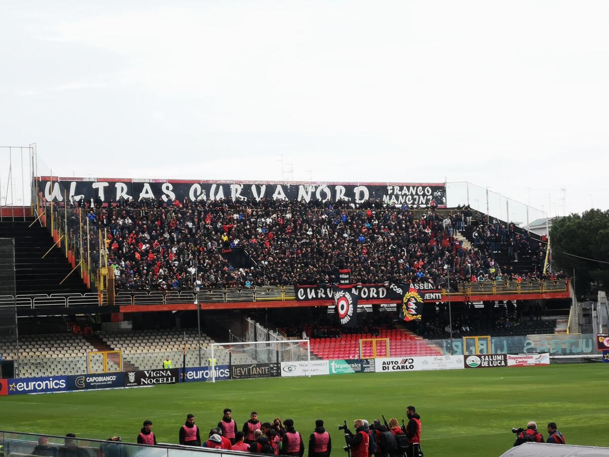 Virtus Entella-Foggia: modalità acquisto tagliandi settore ospiti - Immagine in evidenza: uno scatto di Foggia-Virtus Entella (playoff Serie C 2021/2022) - crediti: foto di Mario Mescia/lagoleada.it