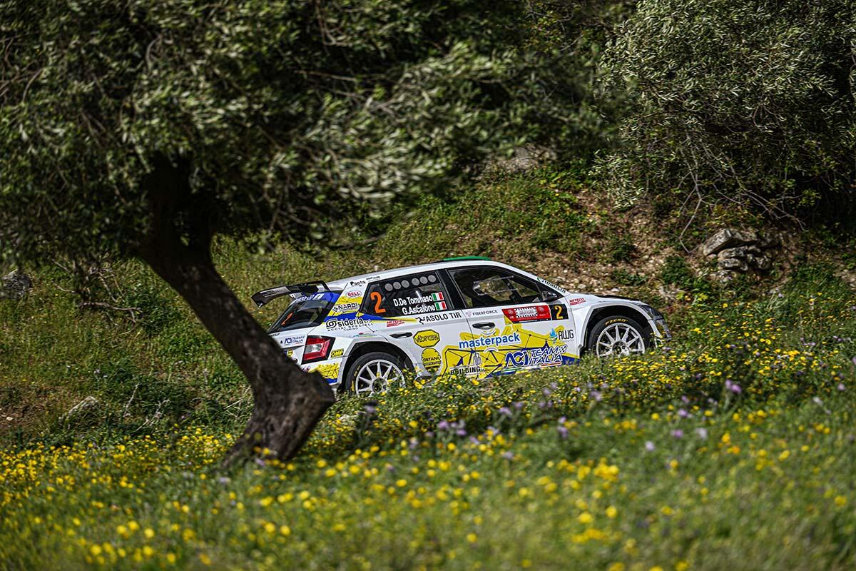 Rally Targa Florio, De Tommaso-Ascalone leader dopo 3 prove - 