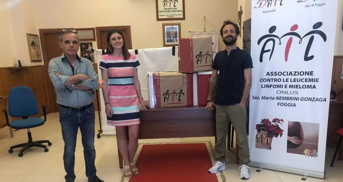 Ail Foggia dona sacche di raccolta sangue alla popolazione di Leopoli - 