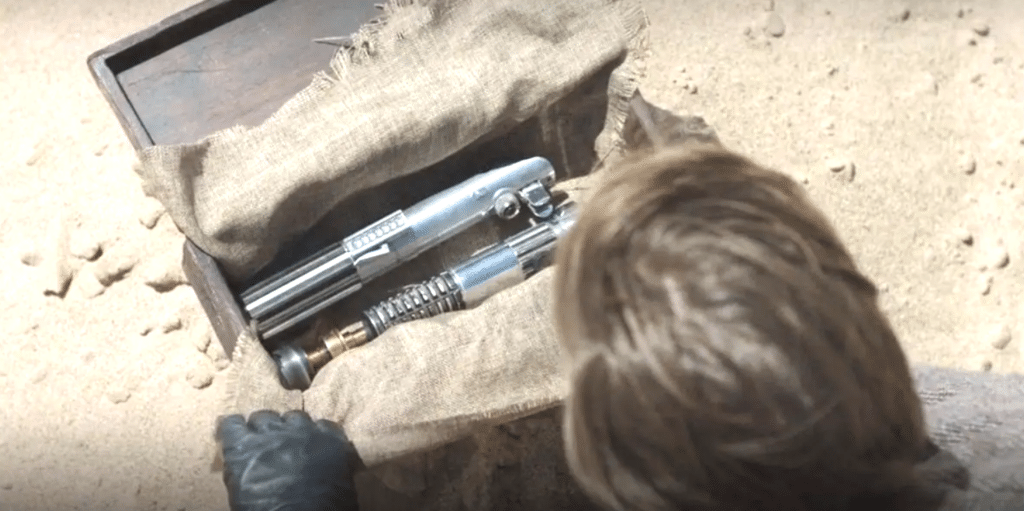 Obi-Wan dissotterra le spade laser