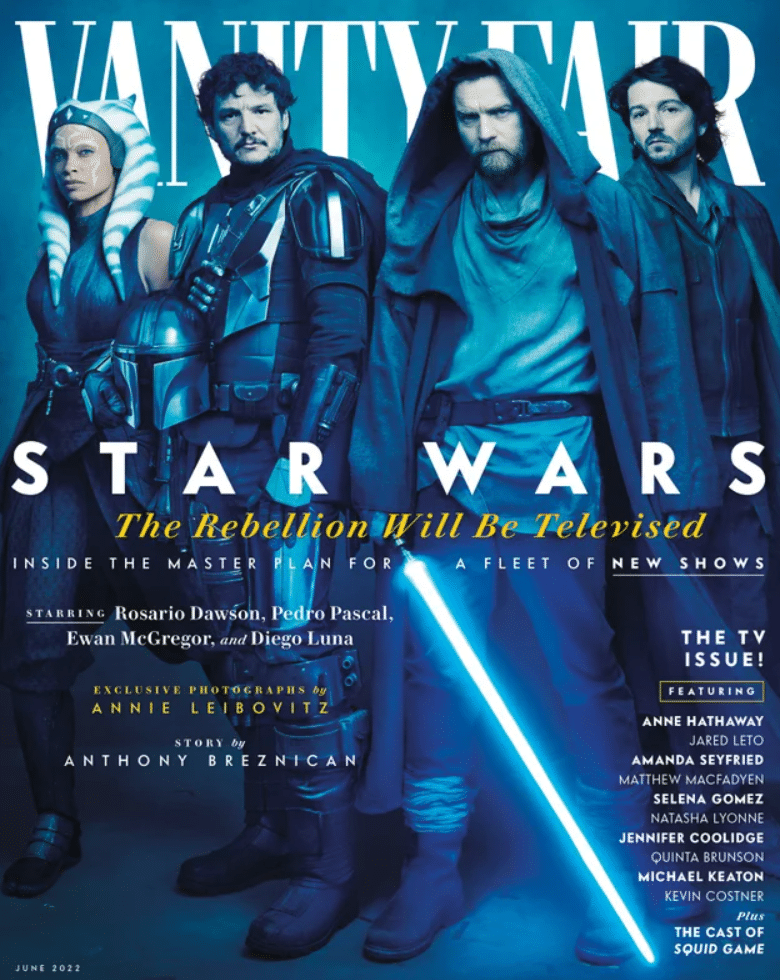 Copertina del prossimo numero di Vanity Fair
