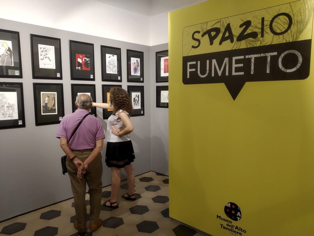 Andrea Paz e l’avanguardia del fumetto anni 70-80, la mostra a S. Severo