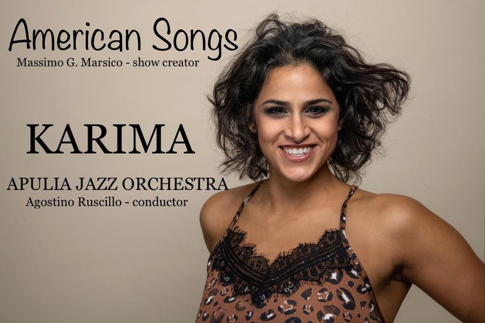 Karima special guest al teatro Giordano, organizzano gli Amici della Musica