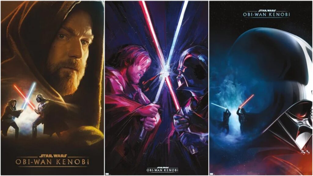 I nuovi tre artwork di Obi-Wan Kenobi.