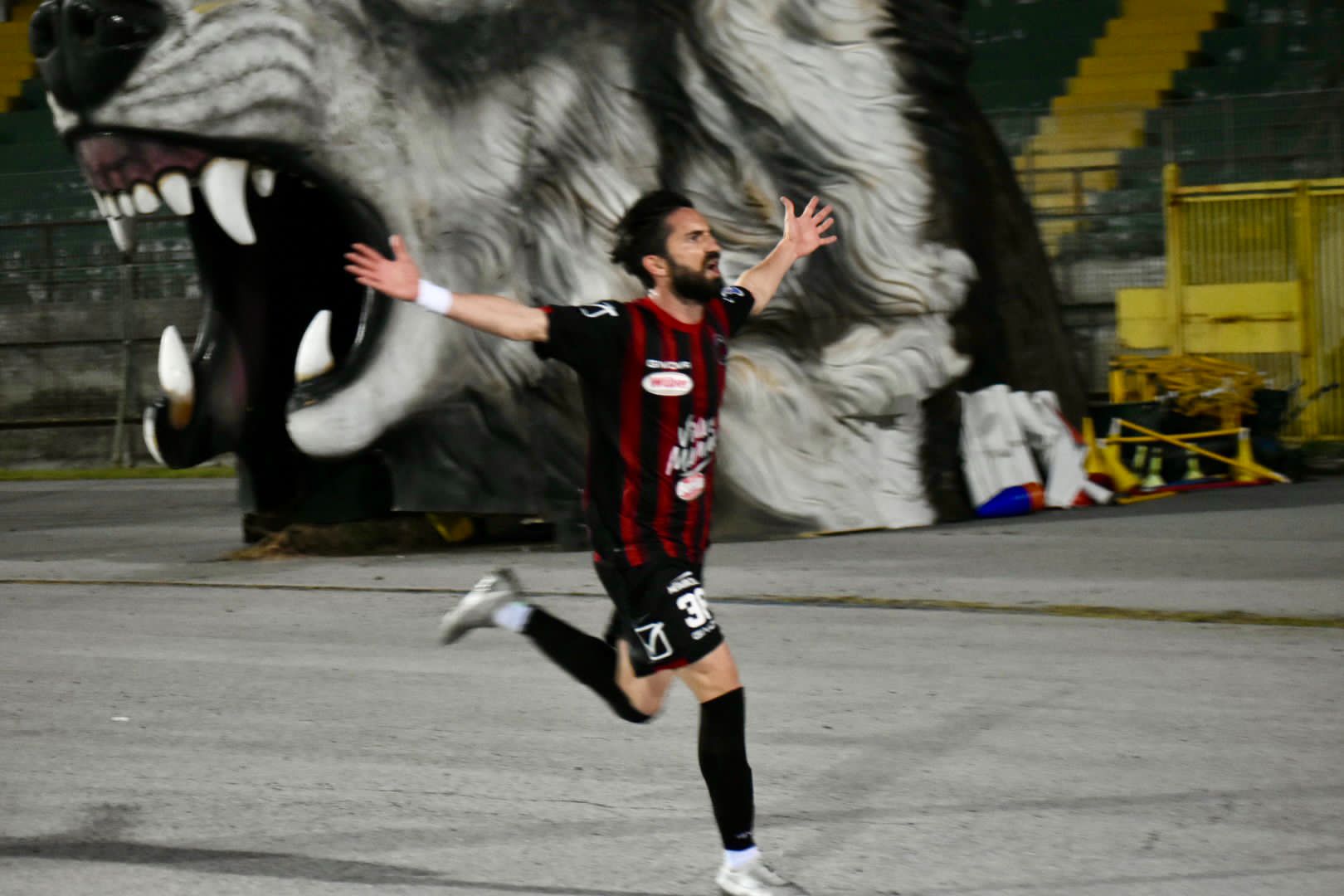 Immagine in evidenza: uno scatto di Avellino-Foggia 1-2 (Secondo Turno Playoff del Girone di Serie C) - crediti: foto di Luigia Spinelli