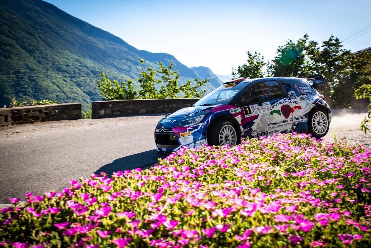 SIMONE MIELE ED ELEONORA MORI TRIONFANO AL 65° RALLY COPPA VALTELLINA - 