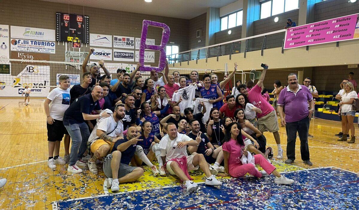 Pallavolo femminile Cerignola in B2, il sogno bellissimo di una notte fucsia - 