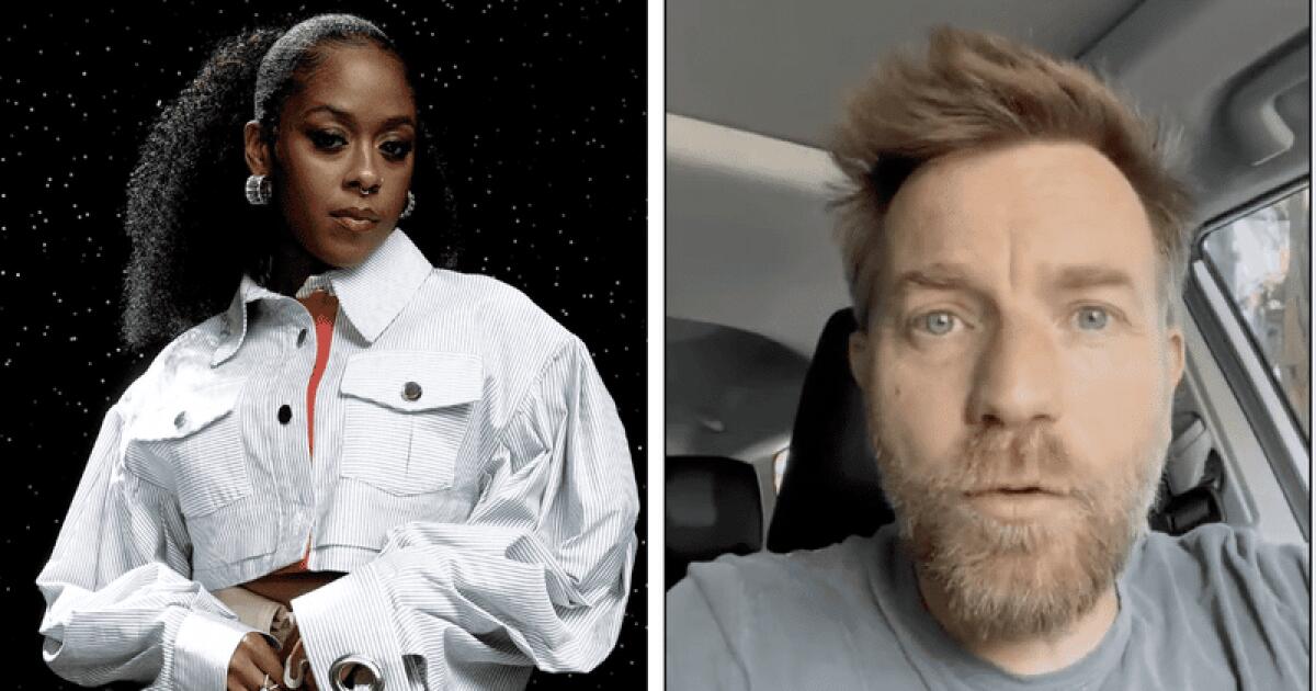 Ewan McGregor: lo splendido messaggio contro gli insulti razzisti a Moses Ingram (video) - Ewan McGregor e Moses Ingram