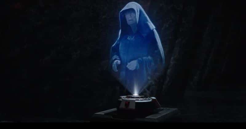 L'ologramma di Darth Sidious