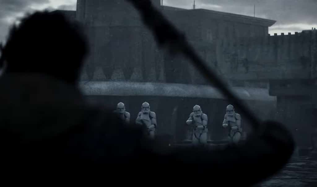 I clone troopers nel trailer