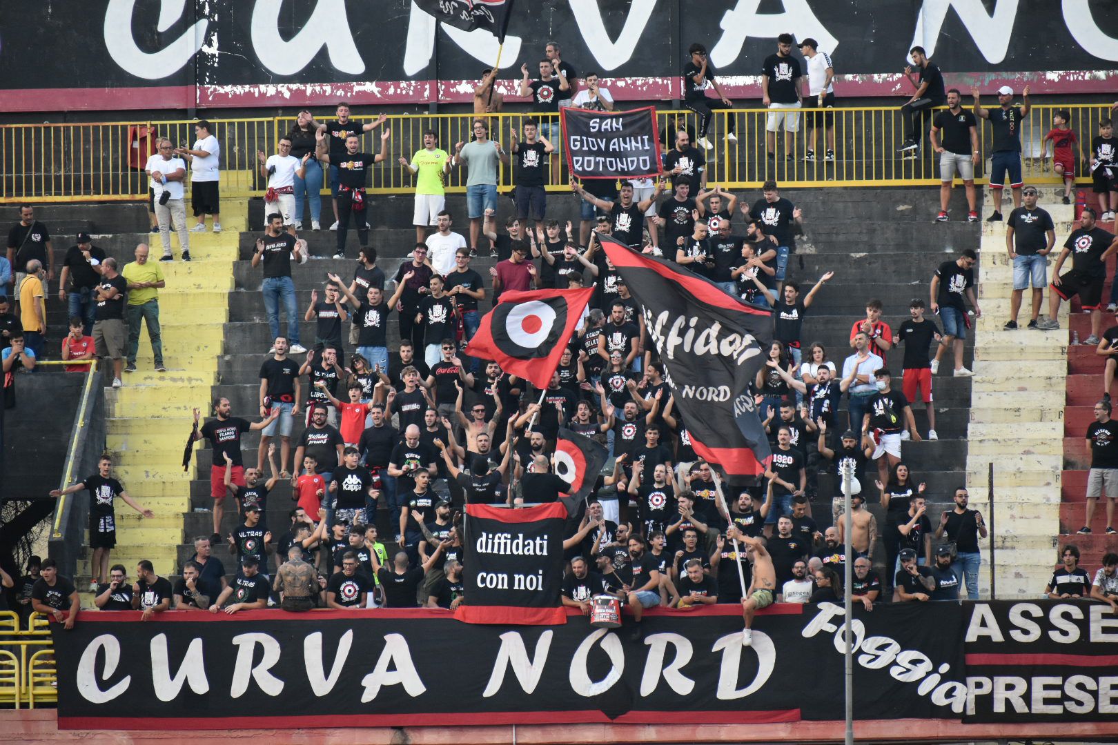 Immagine in evidenza: uno scatto di Foggia-ACR Messina 2-0, Secondo Turno Eliminatorio di Coppa Italia Serie C 2021/2022 - crediti: foto di Luigia Spinelli