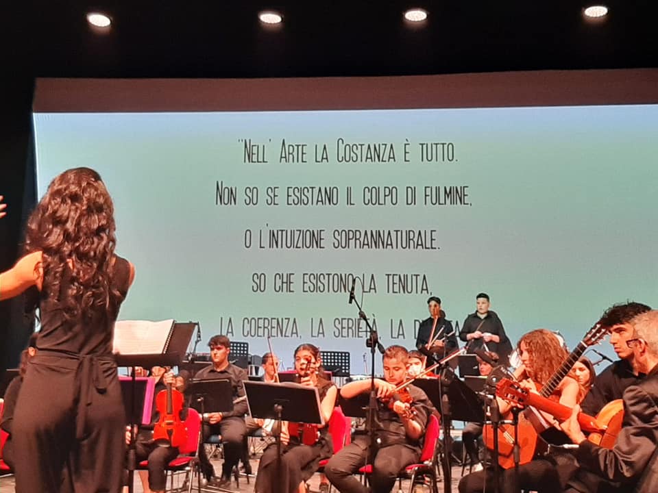L’orchestra della Catalano- Moscati suona Morricone al teatro del Fuoco
