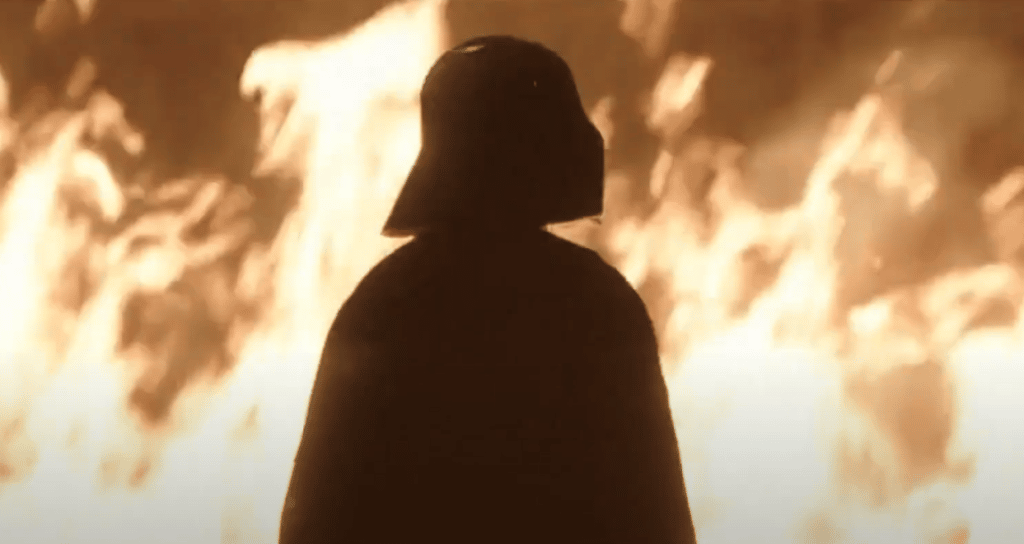 Vader e l'incendio provocato da Tala