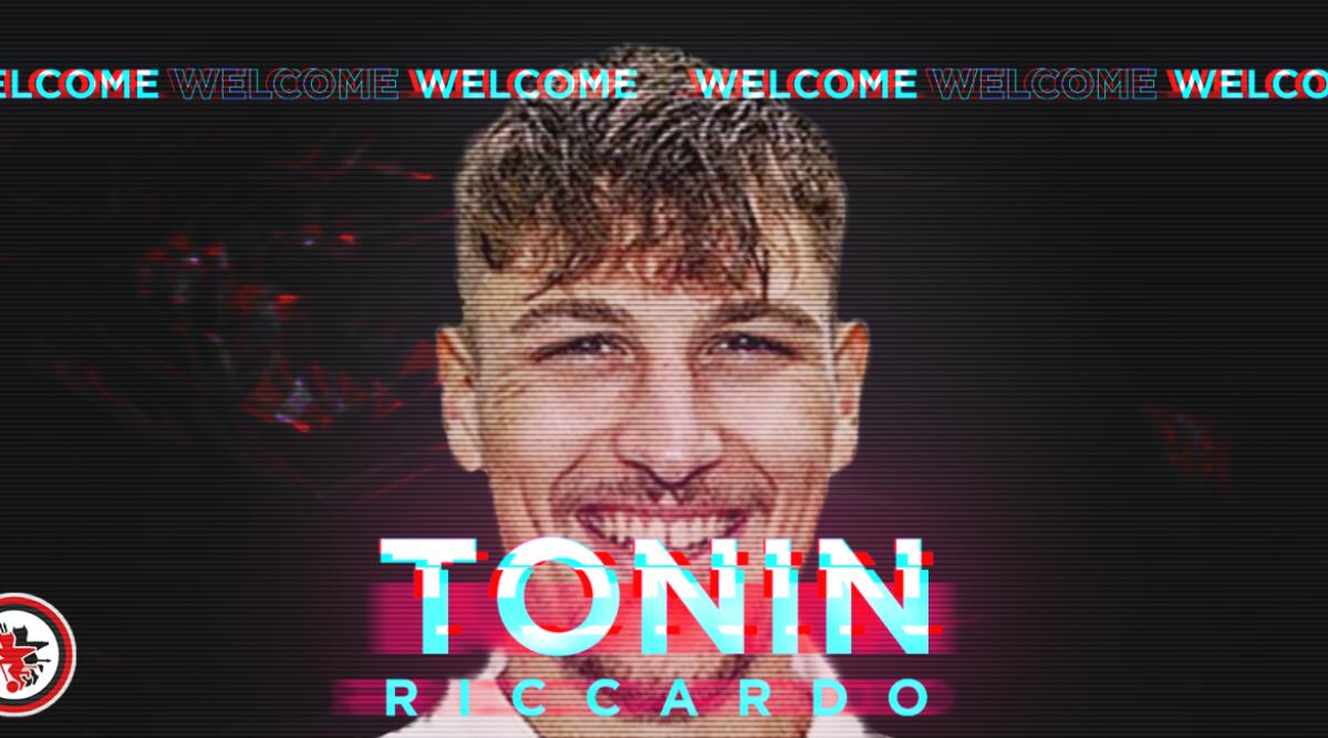 Calciomercato Foggia, UFFICIALE: arriva l'attaccante Tonin - Immagine in evidenza: Riccardo Tonin - crediti foto: sito ufficiale Calcio Foggia 1920