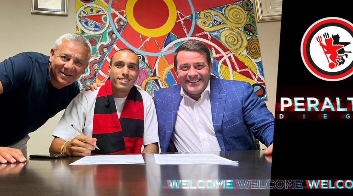 Calciomercato Foggia, UFFICIALE il colpaccio Peralta - Immagine in evidenza: Diego Peralta - crediti foto: sito ufficiale Calcio Foggia 1920
