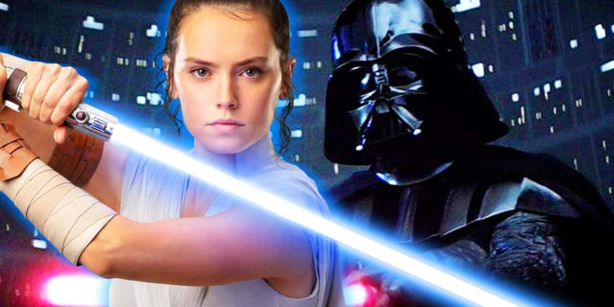 Darth Vader: svelato il suo fondamentale ruolo nella nascita di Rey! - Darth Vader e Rey Skywalker