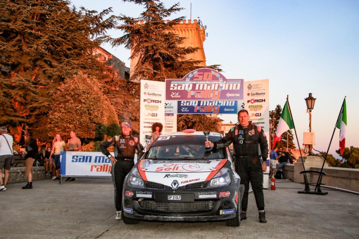 Debutto con brindisi per Pier Verbilli nel Campionato Italiano Terra a San Marino - 