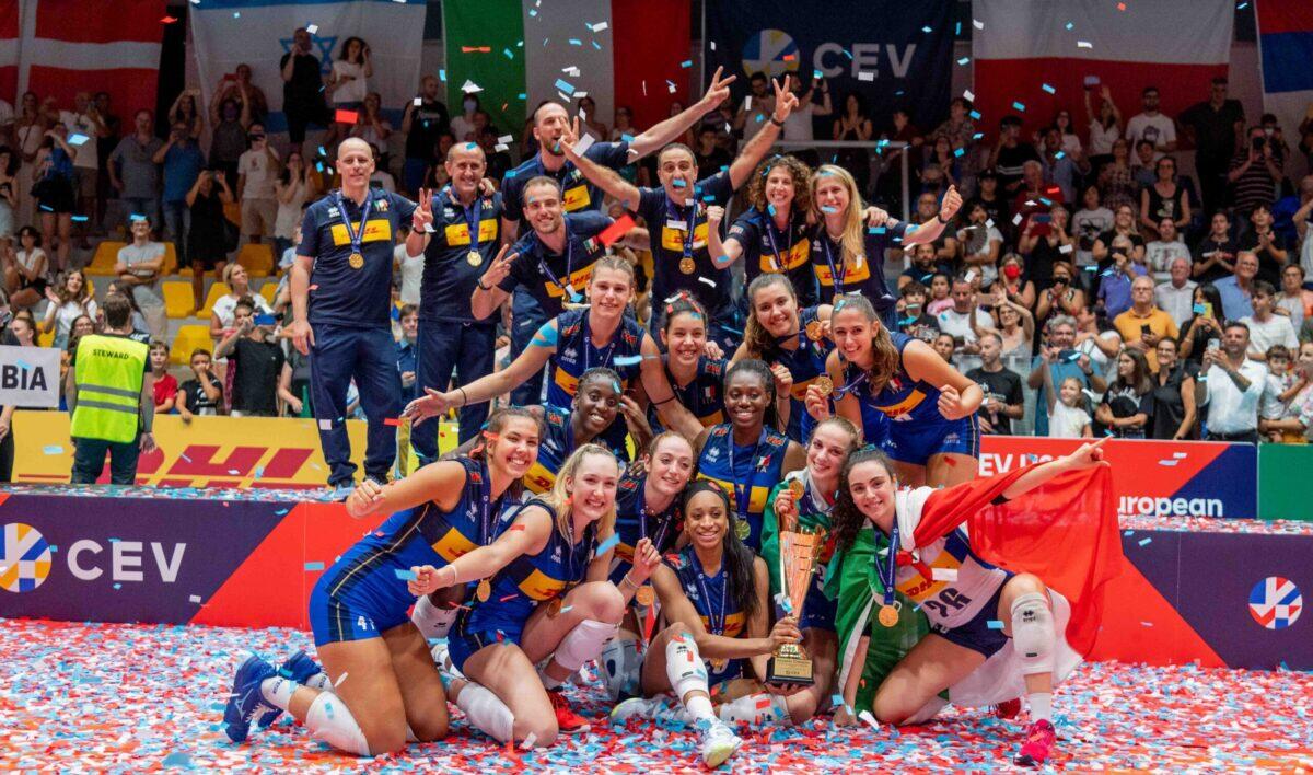 Nel cielo di Cerignola si è alzato un urlo: campionesse d'Europa! - Foto: federvolley.it