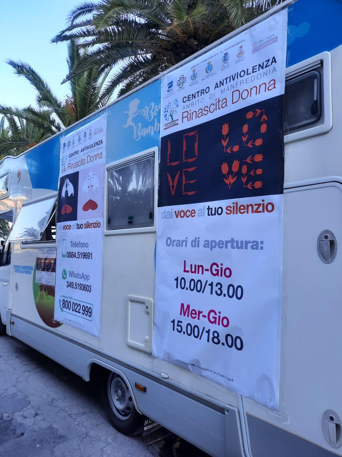 Manfredonia, il centro antiviolenza gira in camper per un’estate sempre attenta - 