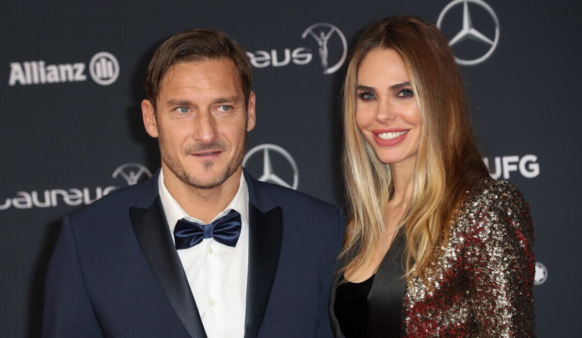 È vero: Totti e Ilary si separano, l’annuncio in due comunicati - Francesco Totti e Ilary Blasi- foto Tgcom