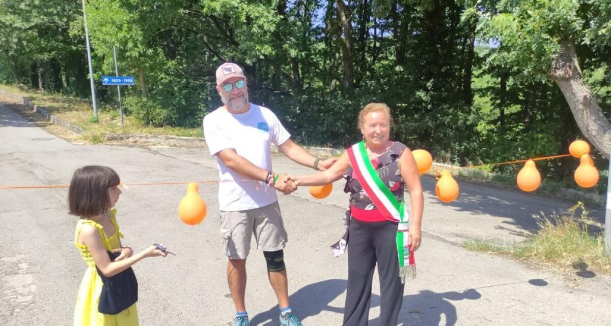 Il viaggio “da sclero” di Michele Agostinetto, prima tappa pugliese a Celle S. Vito - 