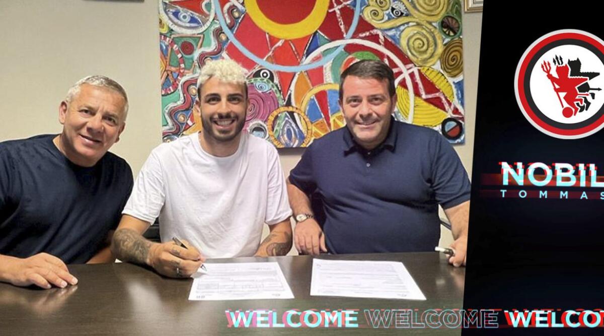 Calciomercato Foggia, UFFICIALE: arriva Nobile - Immagine in evidenza: Tommaso Nobile - crediti foto: sito ufficiale Calcio Foggia 1920