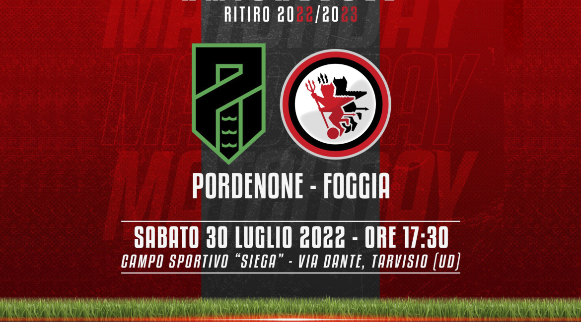 Immagine in evidenza: Pordenone-Foggia - crediti foto: sito ufficiale Calcio Foggia 1920