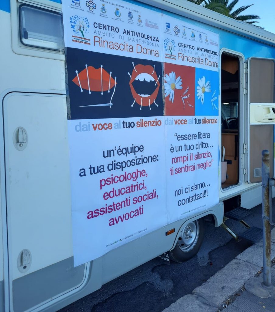 Manfredonia, il centro antiviolenza gira in camper per un’estate sempre attenta
