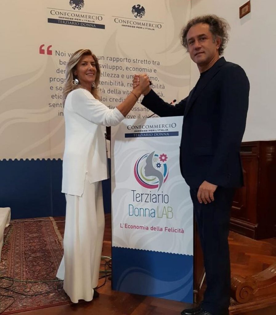 Lucia La Torre con Felice Limosani
