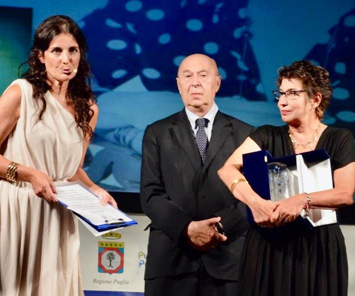 Alessandra Benvenuto con Paolo Mieli e Serena Dandini