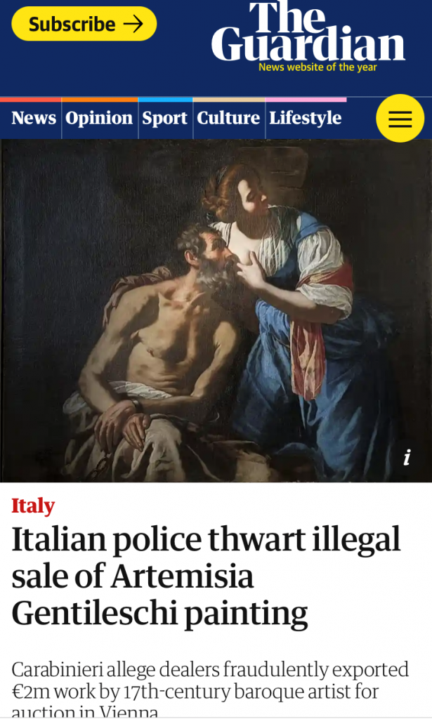 La notizia sulla stampa britannica