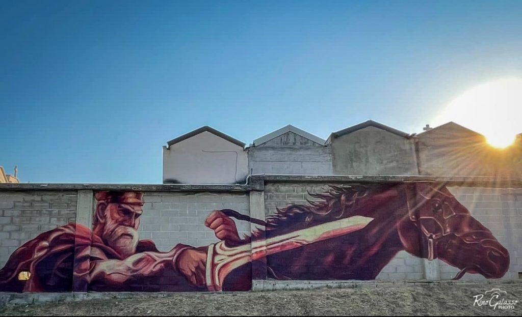 L’epopea di Skanderbeg sui muri di Casalvecchio, di origini arbëreshë
