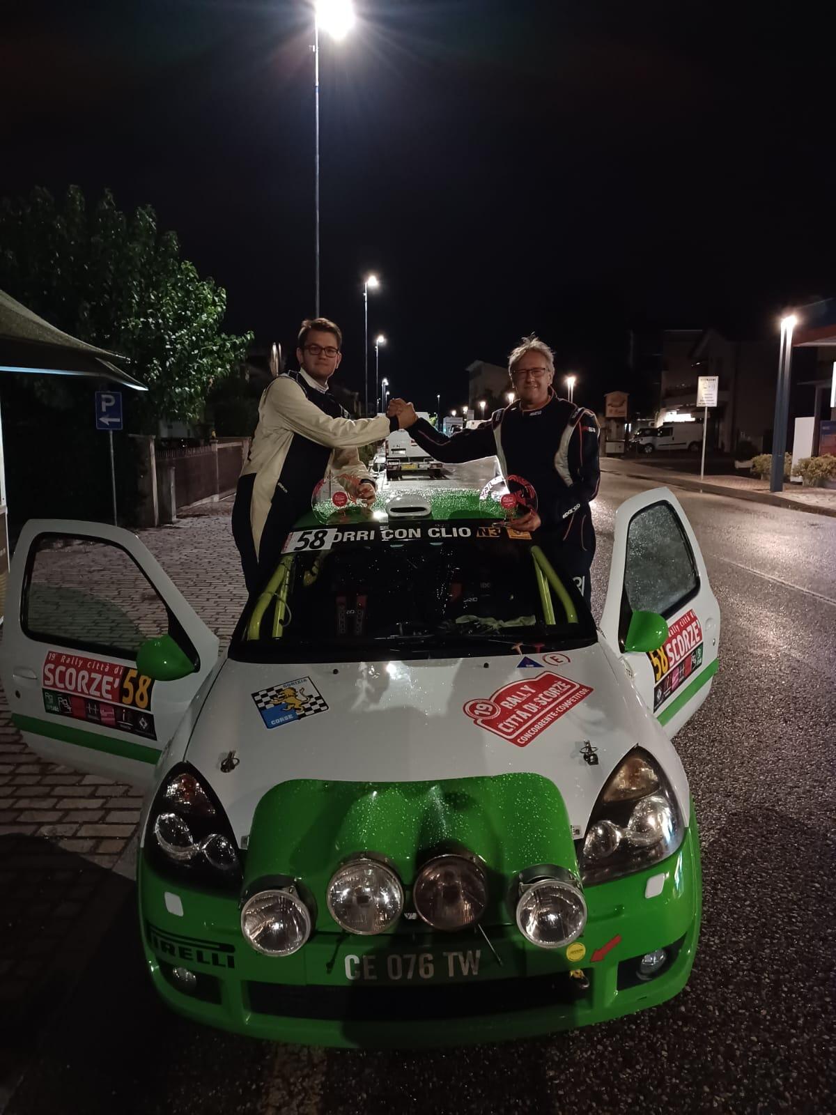 Cepek-Rivis col 3°posto al Rally Città di Scorzè consolidano il primato di Zona - 
