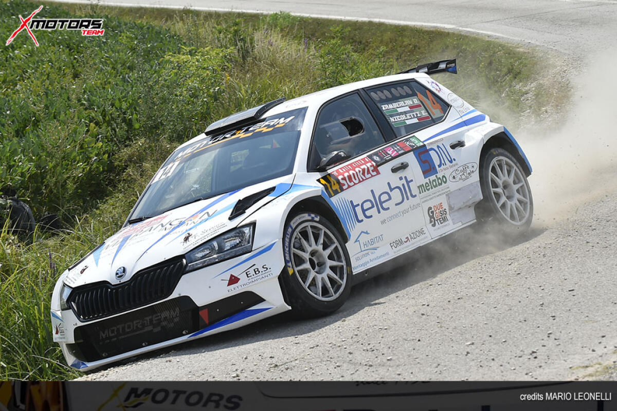 La Fabia Rally 2 Evo strega Zamberlan a Scorzè - 