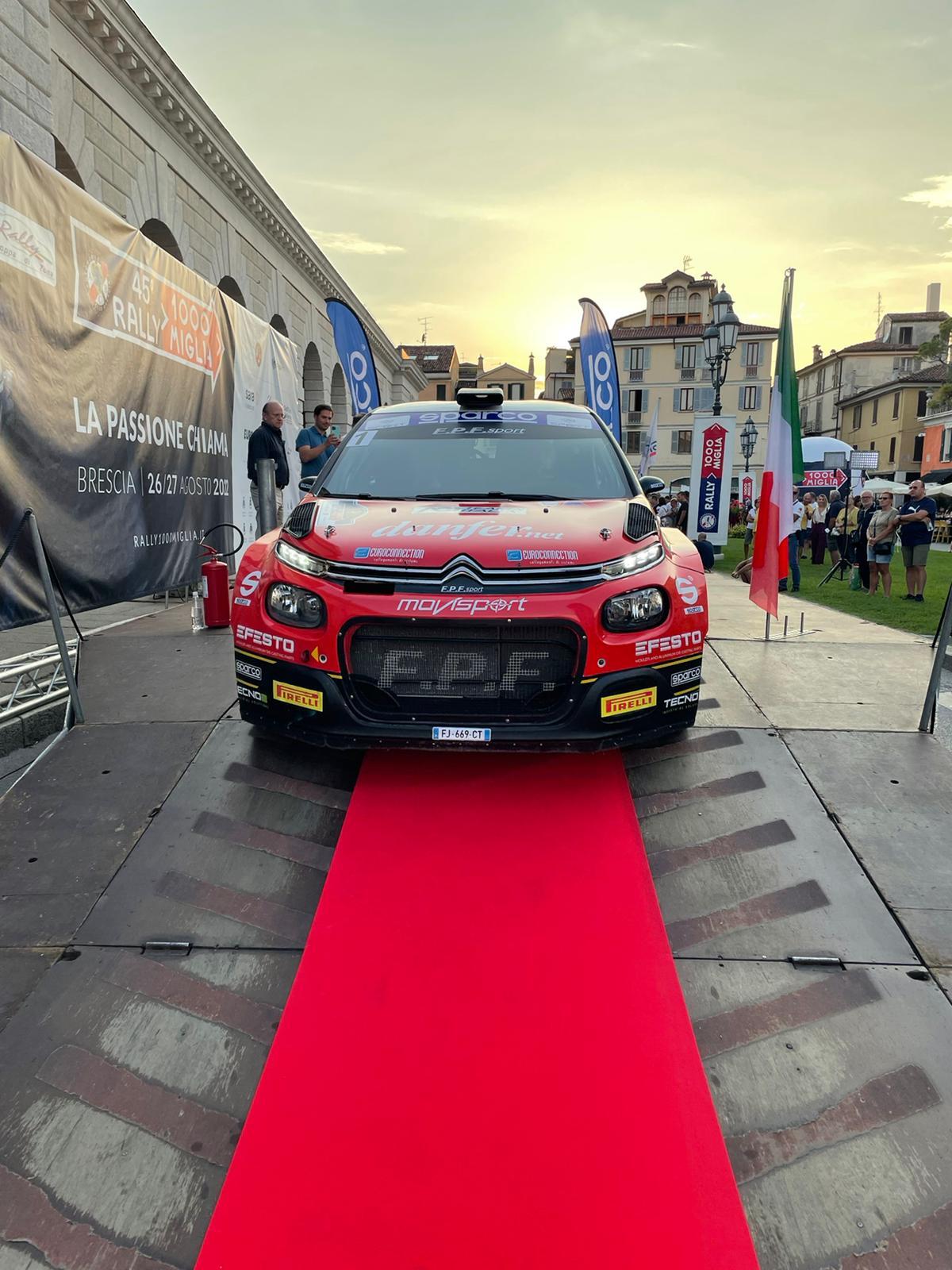 Crugnola-Ometto subito in testa al Rally 1000 Miglia - 