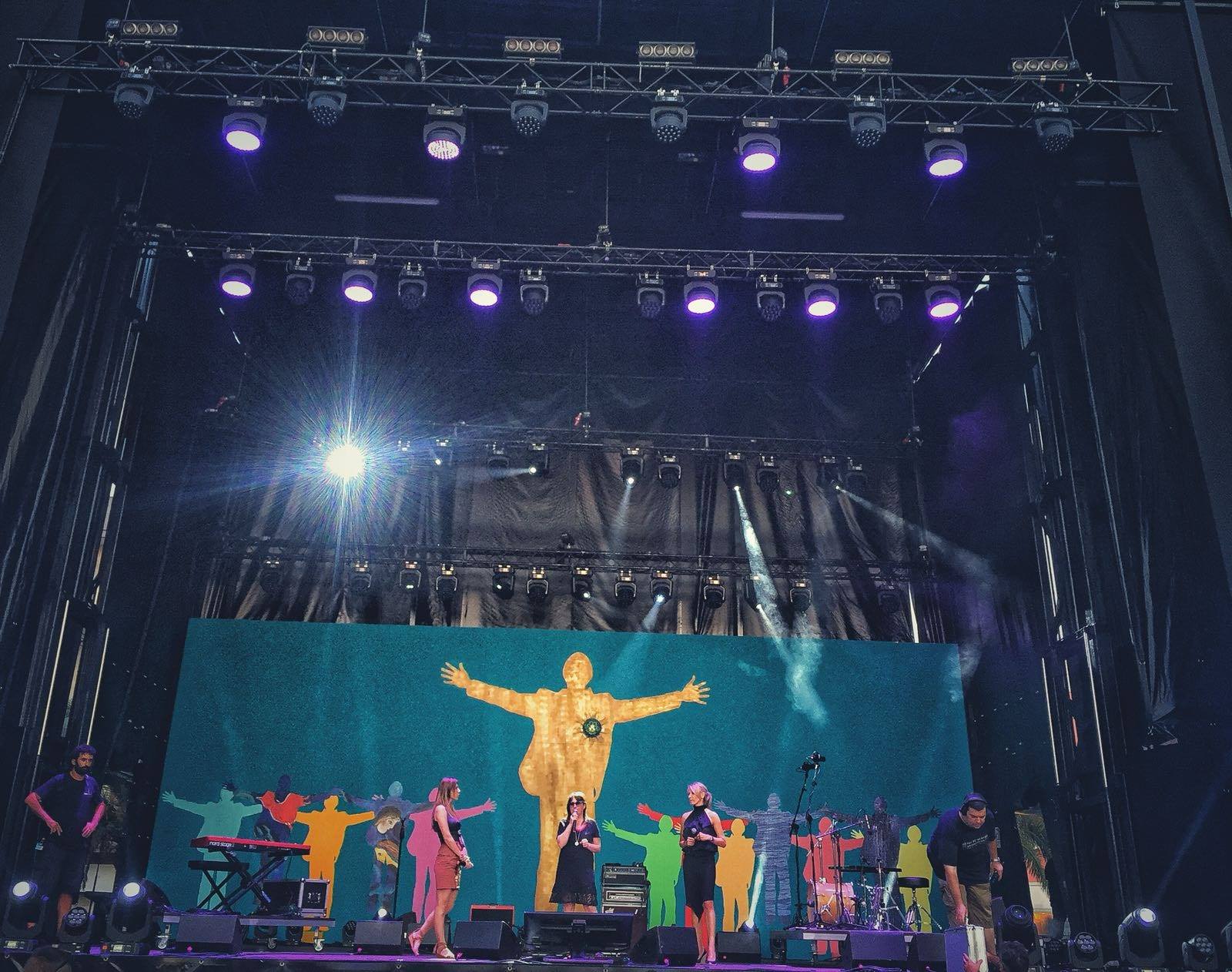 Domencio Modugno show, il palco del 2018