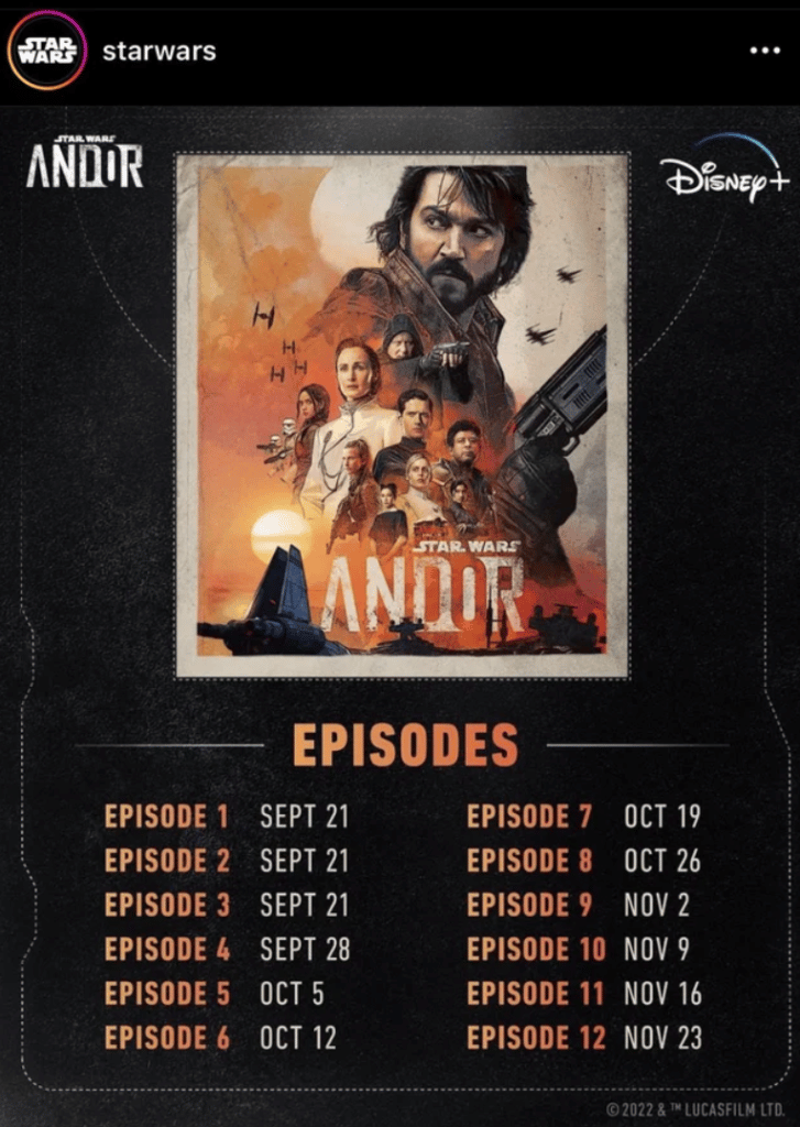 La programmazione di Andor
