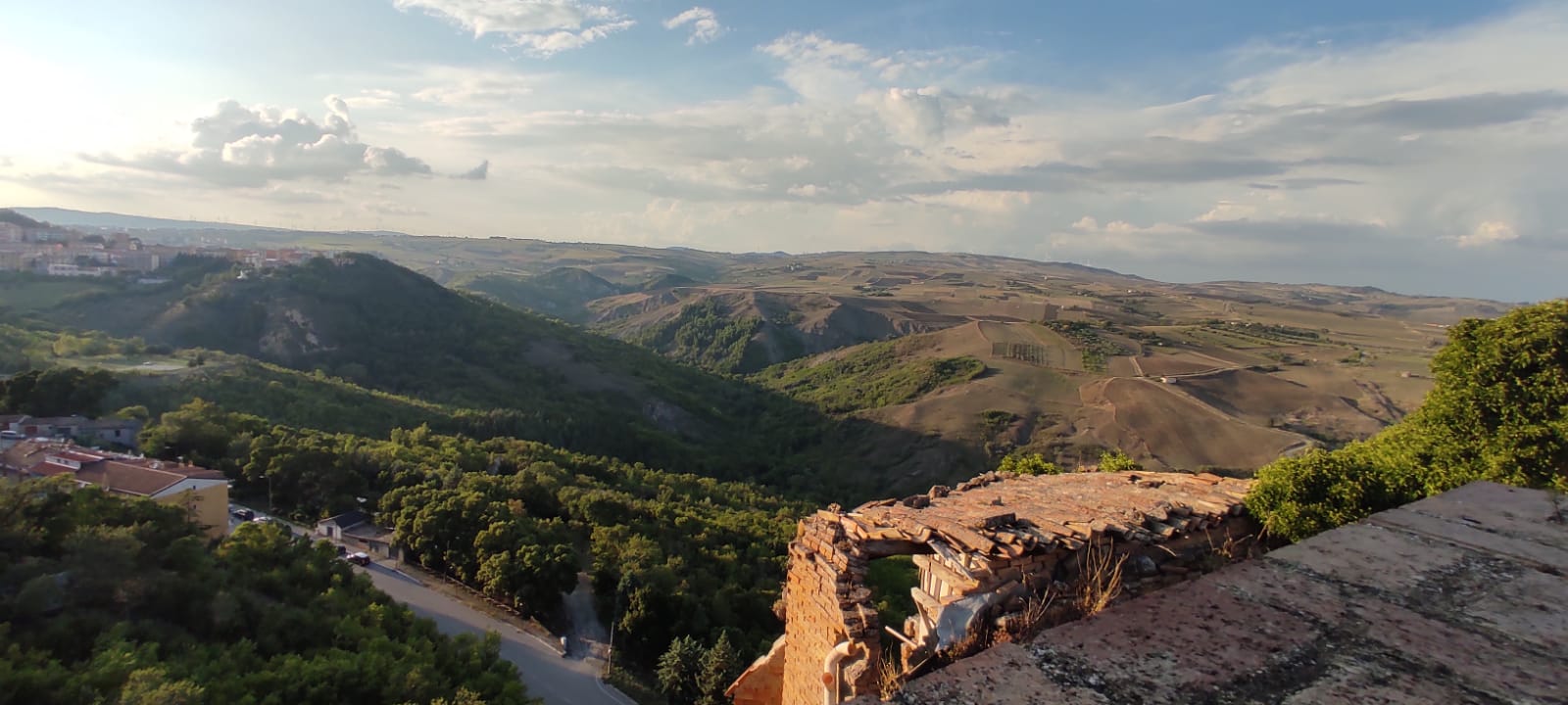 La strada verso Calitri