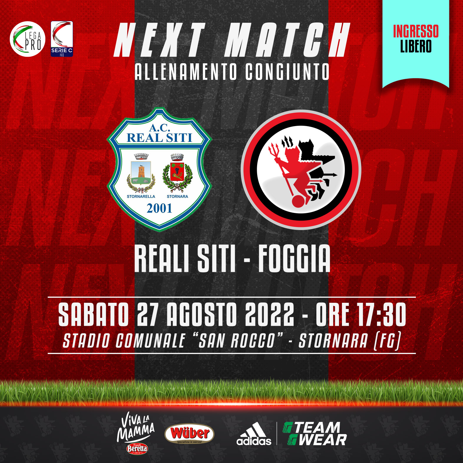 Immagine in evidenza: Real Siti-Foggia - crediti foto: pagina ufficiale Facebook Calcio Foggia 1920