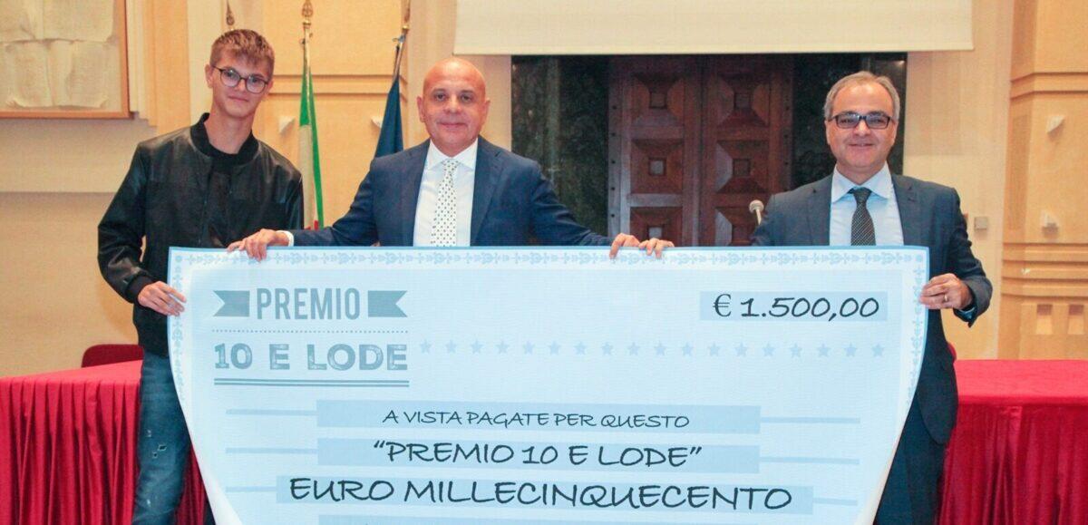 Cristian Pinto (liceo Marconi Foggia) alunno 10 e lode sul tema della libertà - Foto Michele Parisi