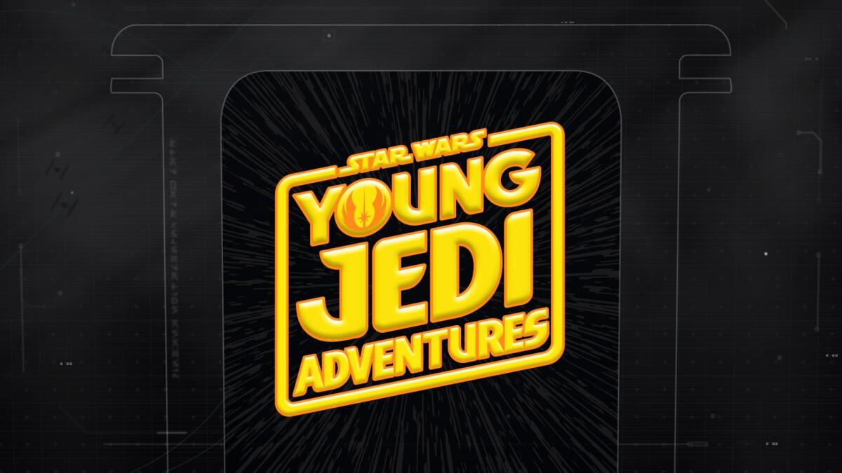 Young Jedi Adventures: ecco una prima immagine con i protagonisti della serie - Il logo di Young Jedi Adventures