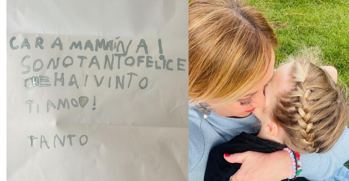Tenerezza fra Giorgia Meloni e la figlia che le scrive: "Felice che hai vinto” - 