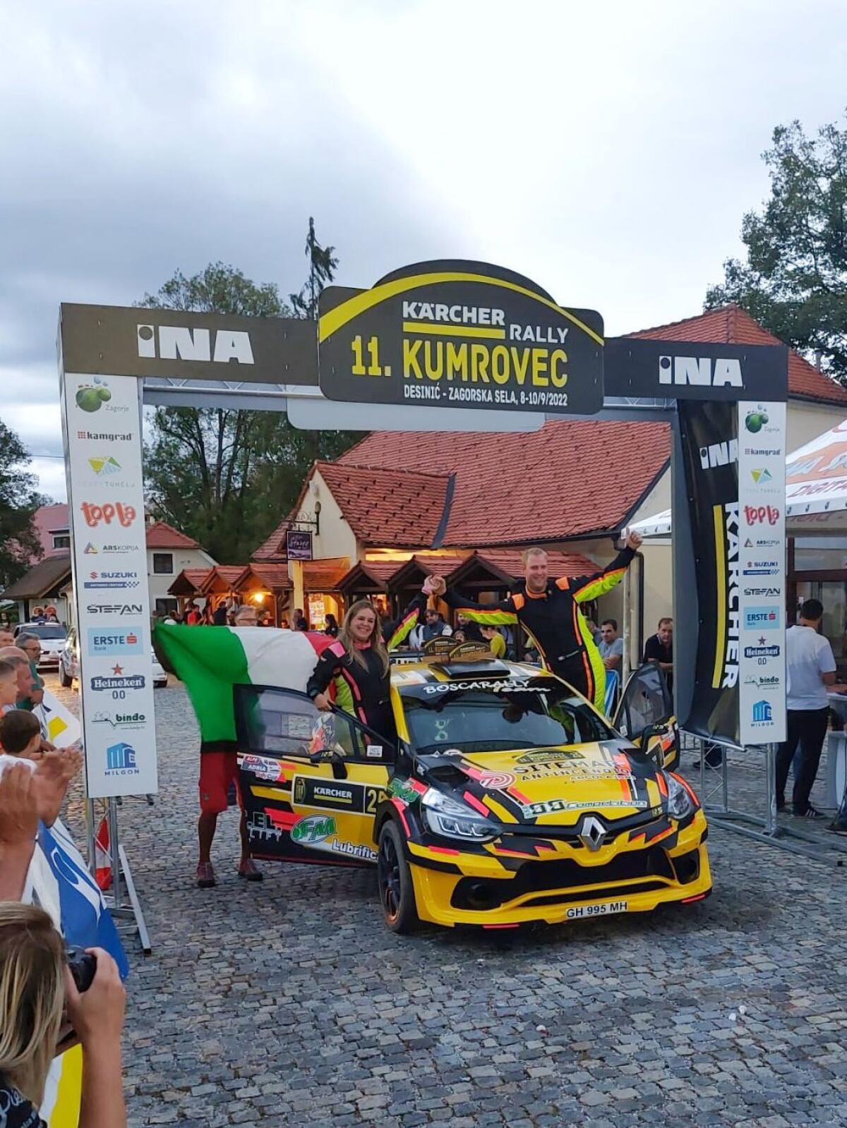 Bene Boscariol al Rally Kumrovec - 