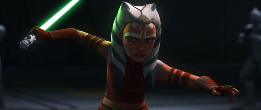 Ahsoka si addestra sul Tribunal