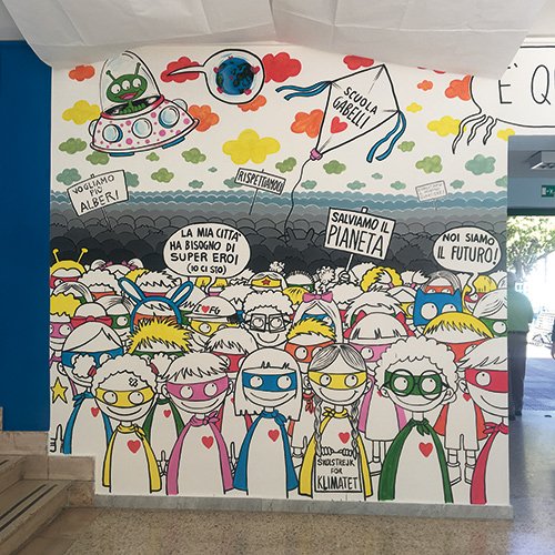 Da Foggia a New York l’arte di Miki Mu, tenace, caparbia e colorata