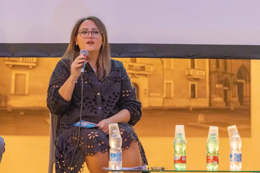 La presidente dell'associazione "Oltre Babele" Rita Pia Oratore